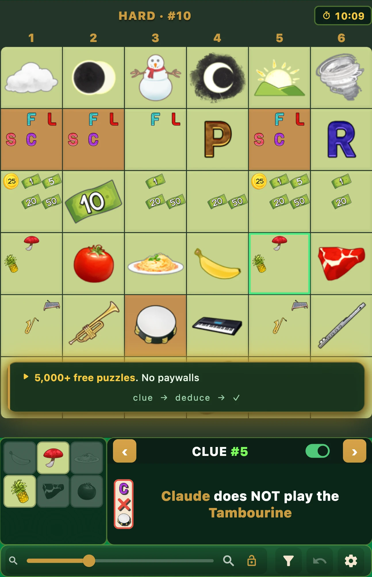 Einstein's Riddle Logic Puzzle screenshot