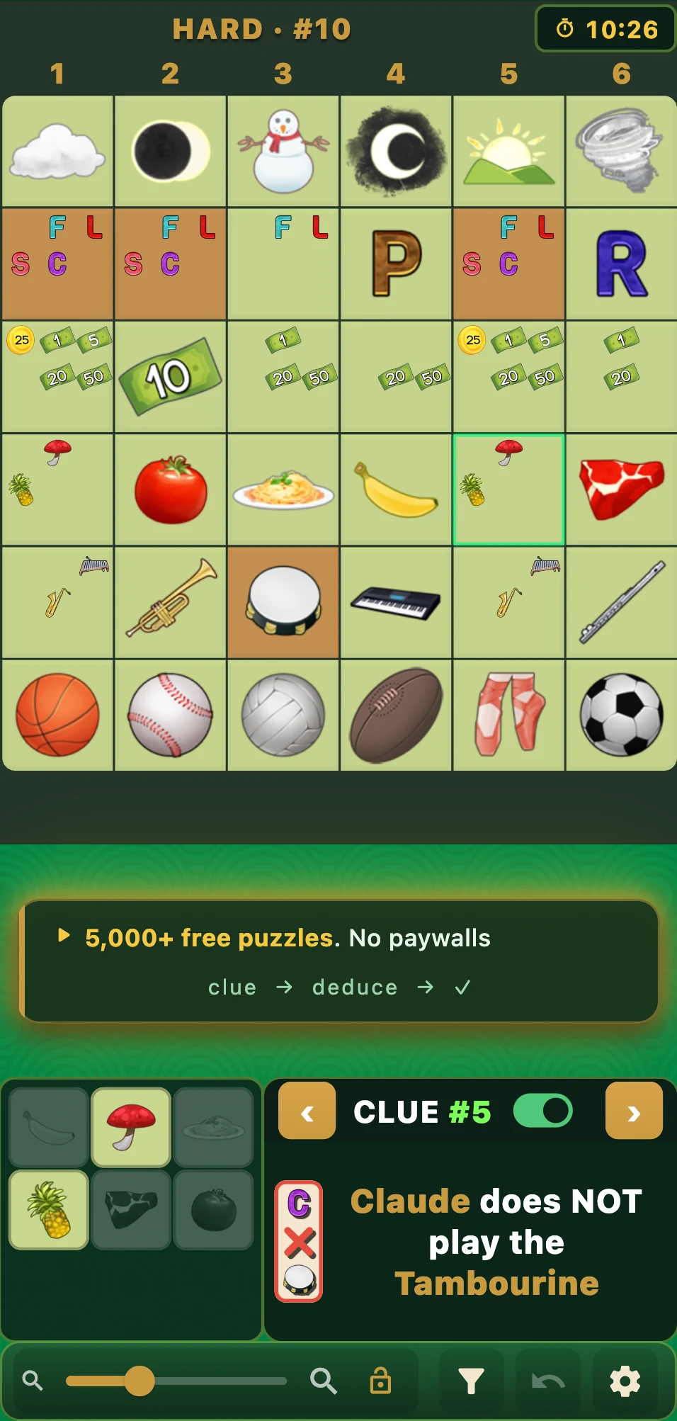 Einstein's Riddle Logic Puzzle screenshot
